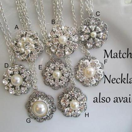 Wedding Jewelry, 8 Choices, Bridal..