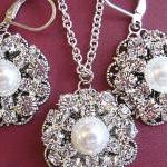Wedding Jewelry, Matching Necklace, Earrings,..