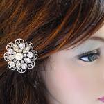 Wedding Hair Pins- Pearl Hair Pins- Flowers And..