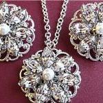 Wedding Jewelry Sets, Necklace And Earring Set,..