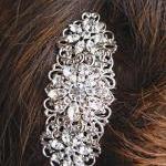 Wedding Hair Comb -crystal Flowers- Crystal Hair..