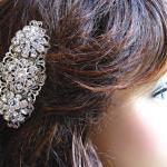 Wedding Hair Comb,bridal Hair Accessories, Crystal..