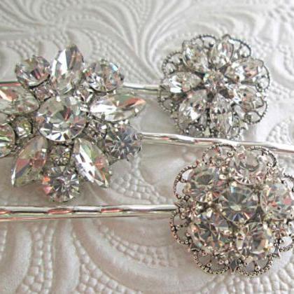 Wedding Hair Pins- Bridal Hair Accessories-..