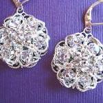 Wedding Necklace And Earrings Set, Blooming