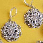 Wedding Jewelry Set, Bracelet And Earrings,..