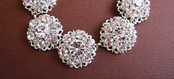 Wedding Bracelet, Bridal Jewelry, Silver, Crystal, Wedding Accessories, Diamond Sparkle Collection